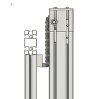 56-040-1 MODULAR SOLUTIONS DOOR PART 90MM X 90MM CHAIN PULLY - ANSI 40 ROLLER CHAIN
